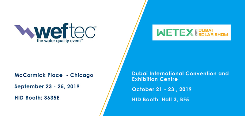 Welcome to meet us at WEFTEC USA 2019 & WETEX UAE 2019