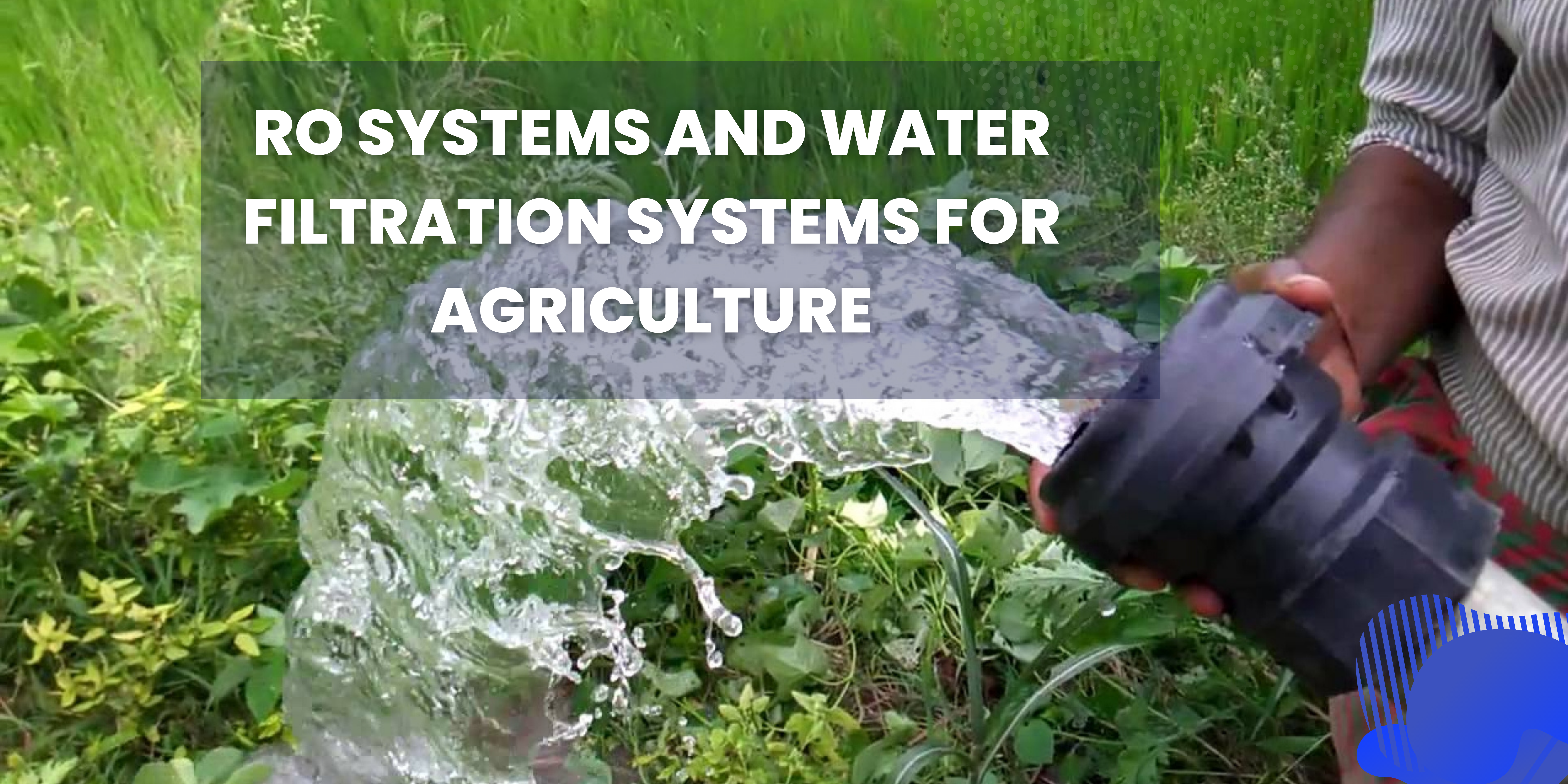 RO Systems and Water Filtration Systems for Agriculture