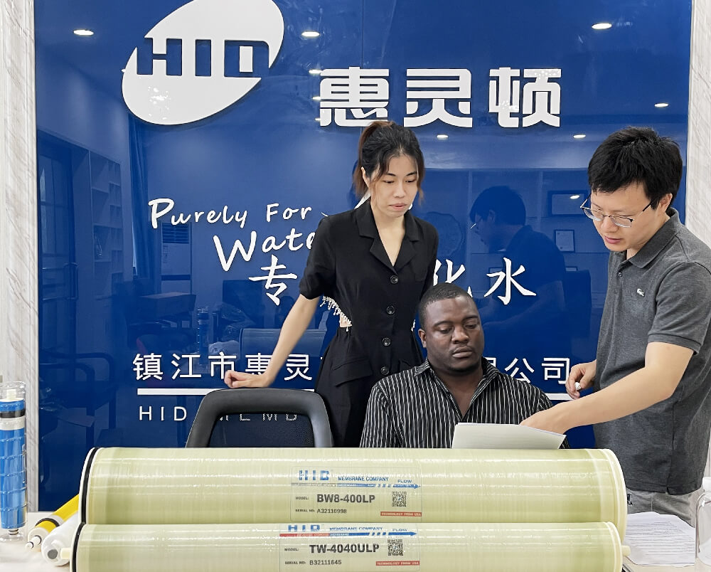 The first live stream of HID Factory about RO MEMBRANE