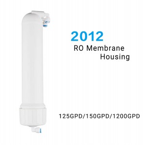 IOS Certificate 50g 75g 80g 100g 125g Water Filter Slim RO Membrane Housings